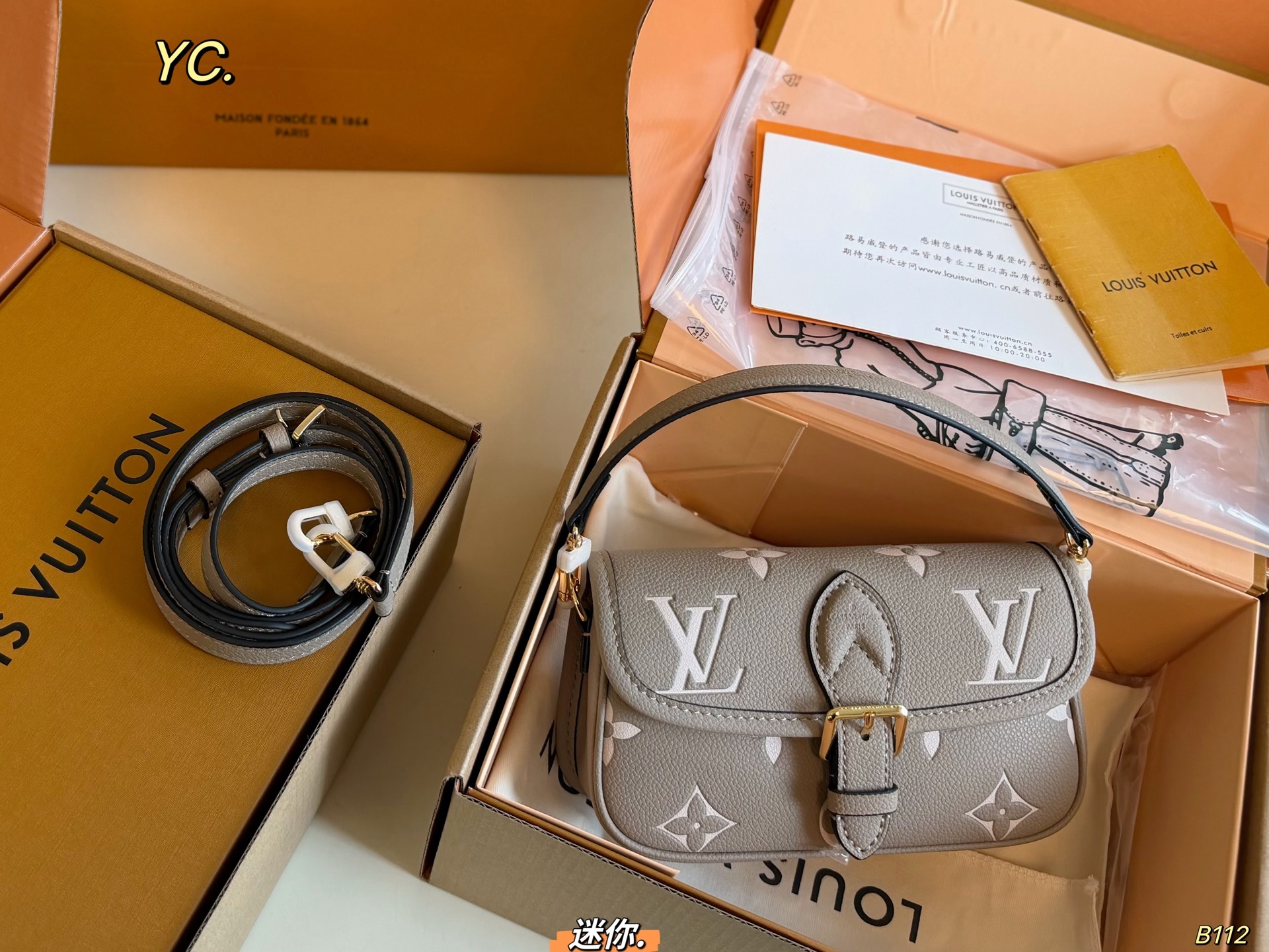 LV Monogram Handbag Crossbody 3